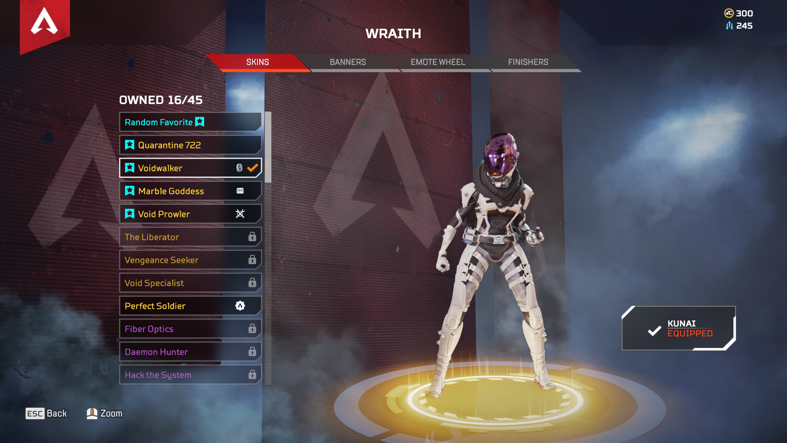 Apex Acc Wraith Heirloom Voidwalker Event Skins Epicnpc