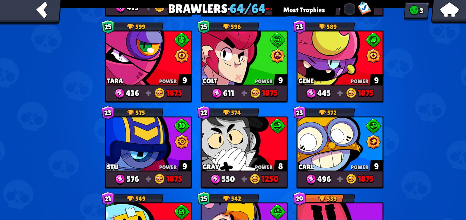 SOLD Brawl Stars Really Cheap 30k Account With Pass Activated 64 64