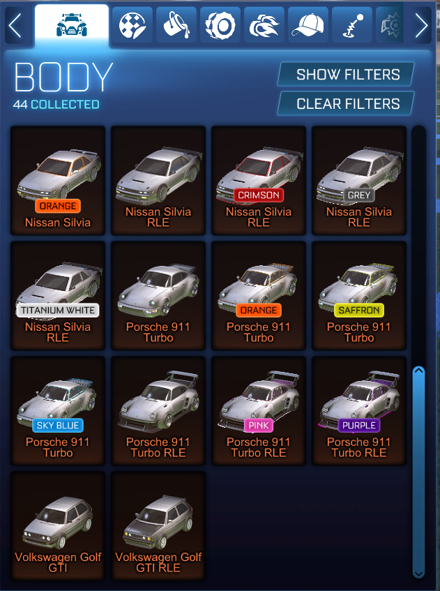 Selling GC TITLE Epic Games Rocket League Account TW Striker Fennec