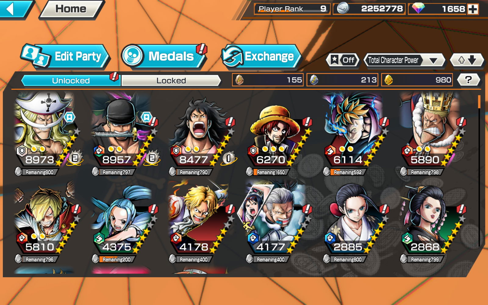 Opbr Account With Ex Whitebeard And Zorro With 1600 Rd 20 EpicNPC