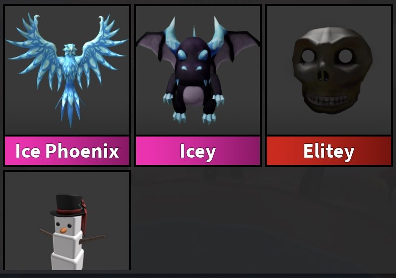Icey, Trade Roblox Murder Mystery 2 (MM2) Items