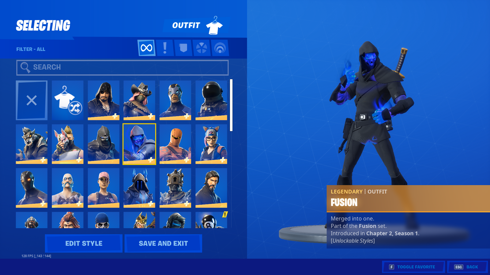 Selling - S2 to CH1 S1 battle passes STW+Nvidia+Summit+Mako 1000+Wins ...