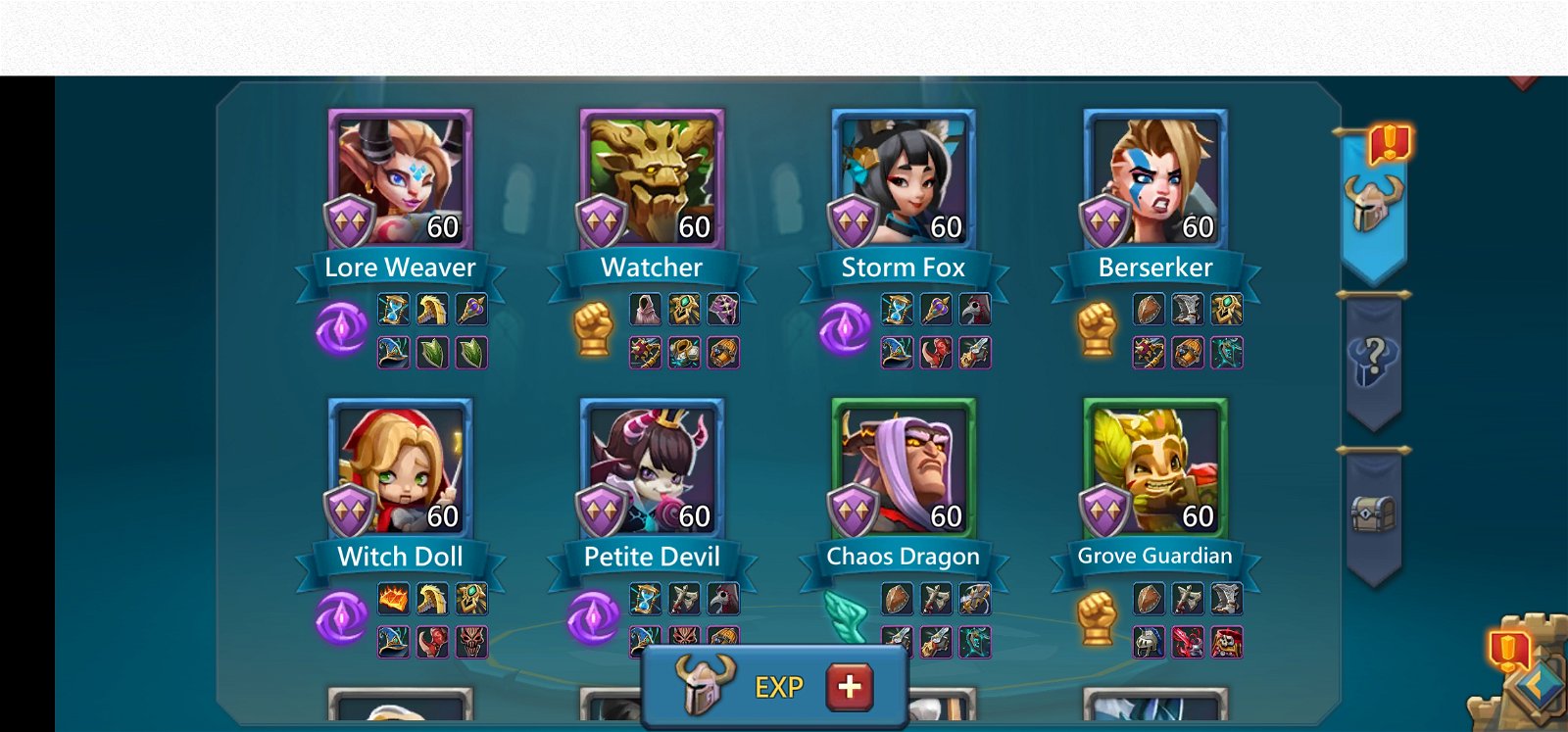 Lords Mobile account +1B power (T5, pact5, etc)
