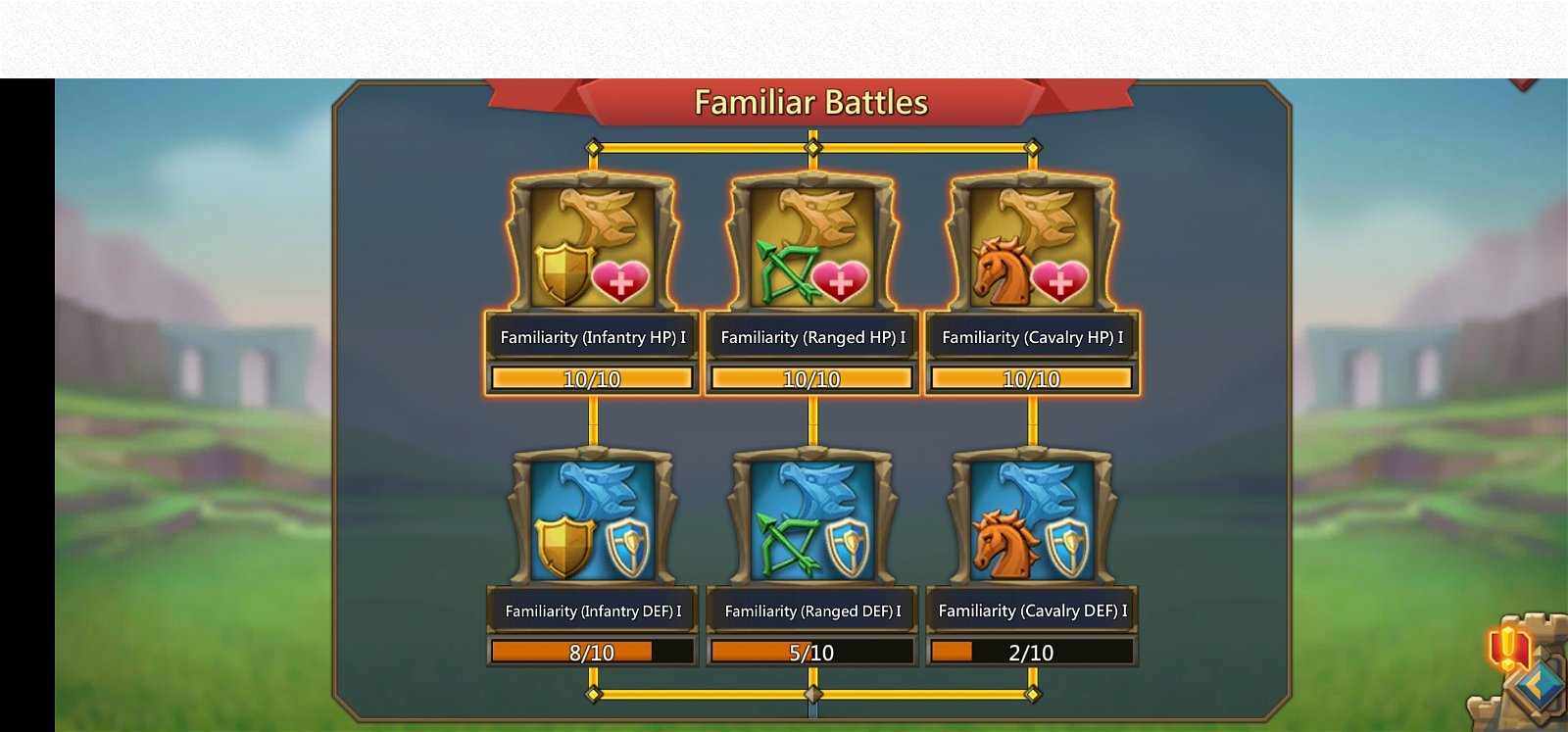 Lords Mobile account +1B power (T5, pact5, etc)