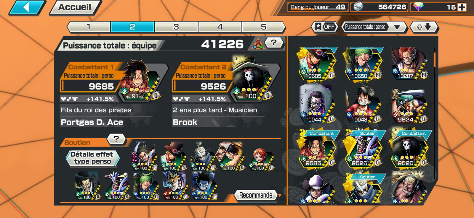 Global] One Piece Bounty Rush OPBR 5000+ Gems Starter Accounts With K –  Dokkan Battle Account Store