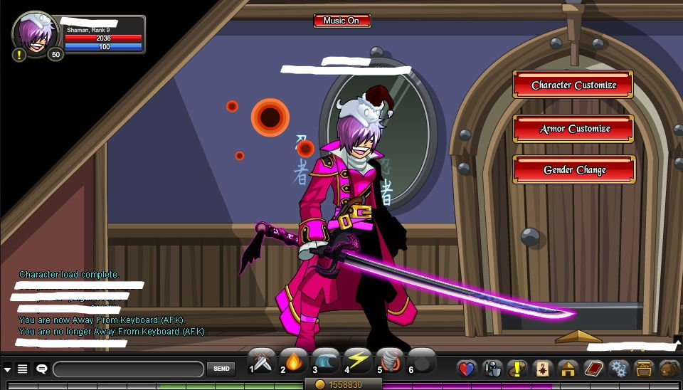 AQW= Getting Dragon Blade of Nulgath (after 2week famd for it)