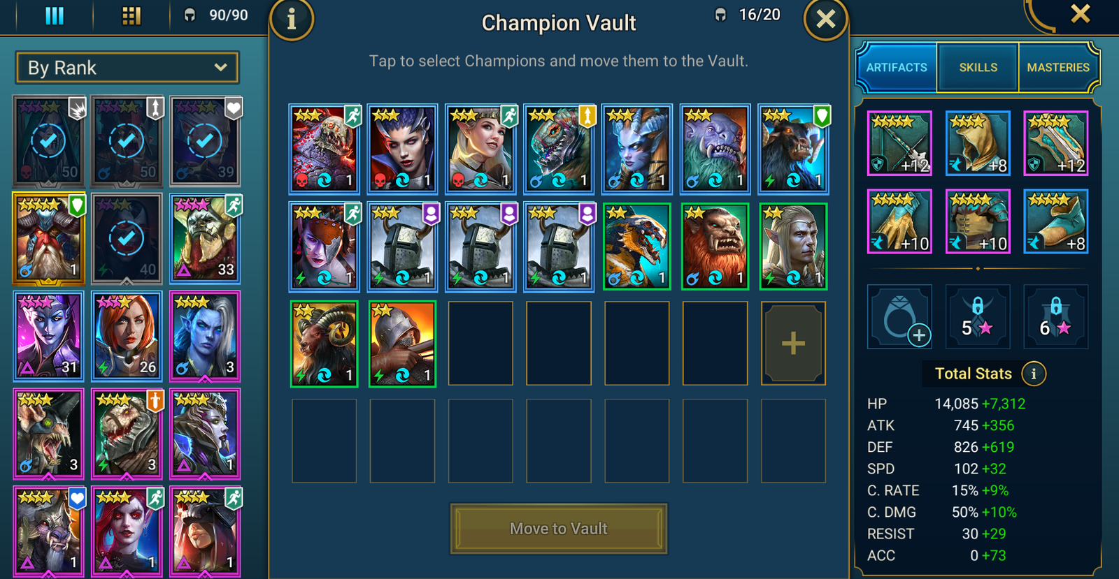RAID Shadow Legends Account for sale! (3 different accounts!) EpicNPC
