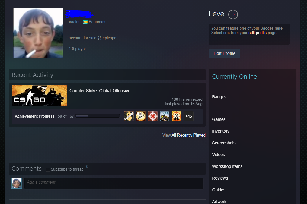 Selling] Faceit level 10 *verified* cheap (2200elo)