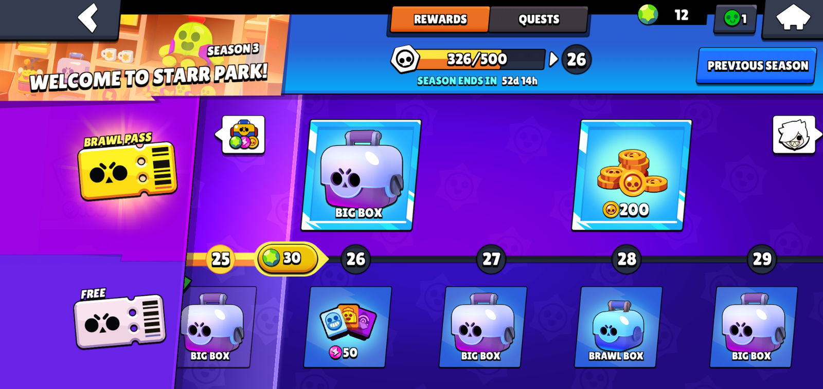 SOLD - Brawl stars account 17k++/Festive skins/All battlepass owned ...