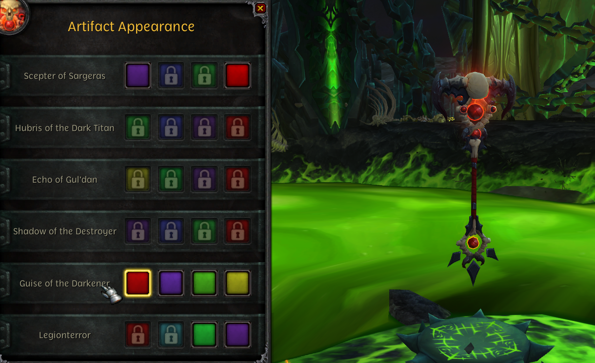 SOLD - Vanity Warlock : x3 Mage Tower Earner : Hidden Artifacts : Nzoth  Voidwing - EpicNPC