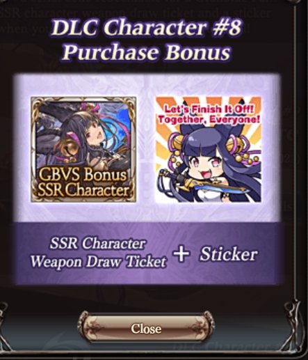 GBVS Weapon Skin Pack 3