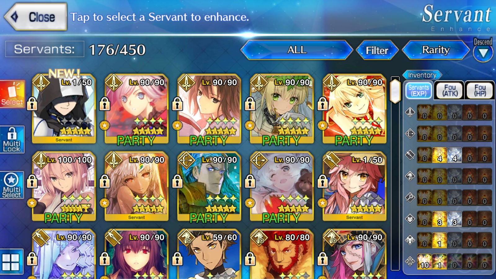 Selling - FGO Global Account lvl 120+ 27 5 stars,limited servants ...