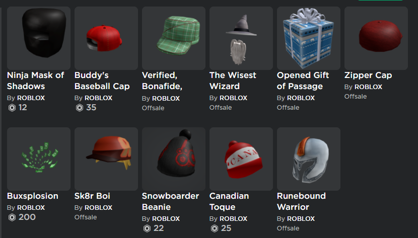 Selling 2013 stacked korblox account - EpicNPC