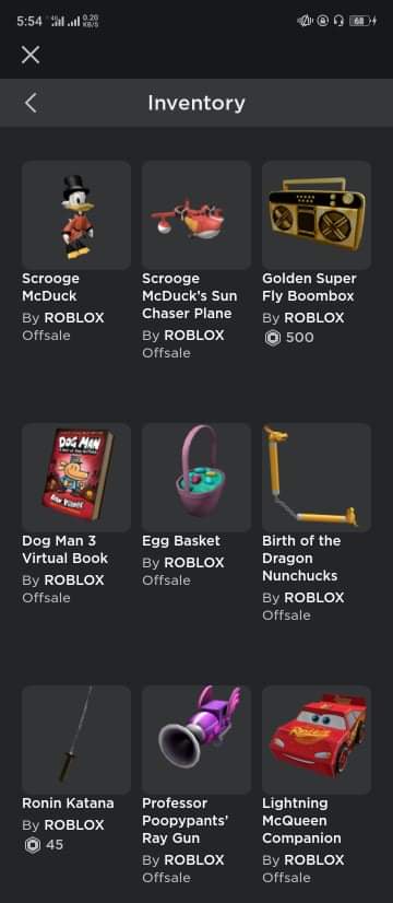 SOLD - Roblox account (RICH IN GAMES)👌 check the screenshots, no pin