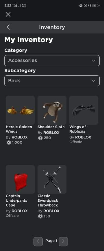 SOLD - Roblox account (RICH IN GAMES)👌 check the screenshots, no pin