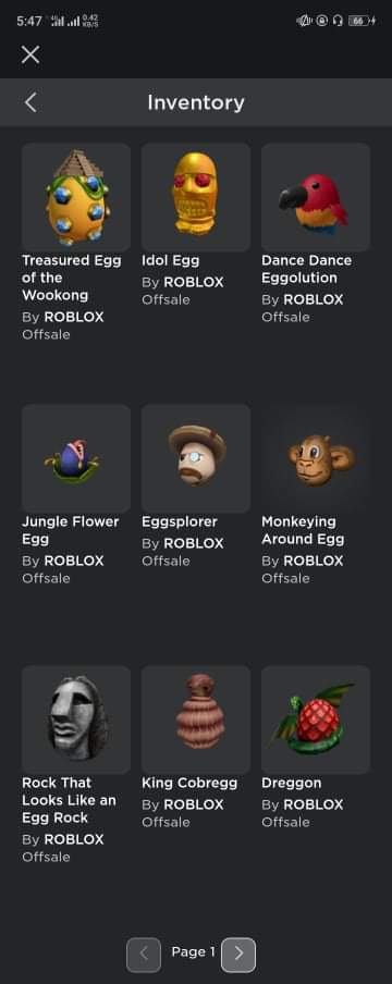 SOLD - Roblox account (RICH IN GAMES)👌 check the screenshots, no pin