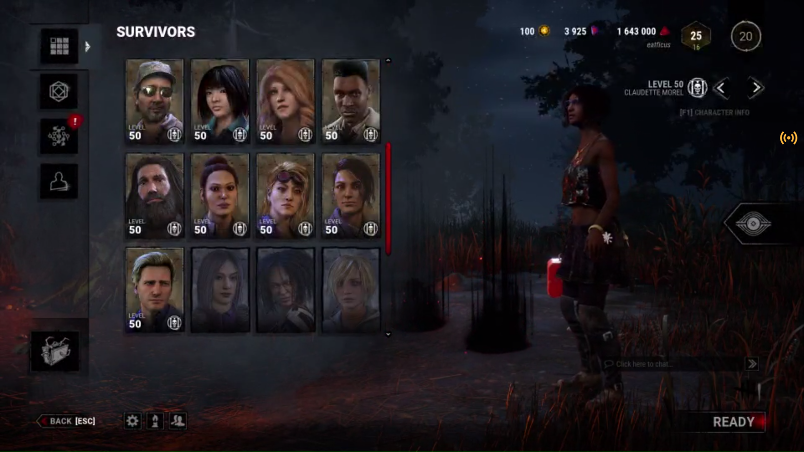 BOUGHT - Dbd account dlcs legacy all perks, lots of items, devotion 16 ...