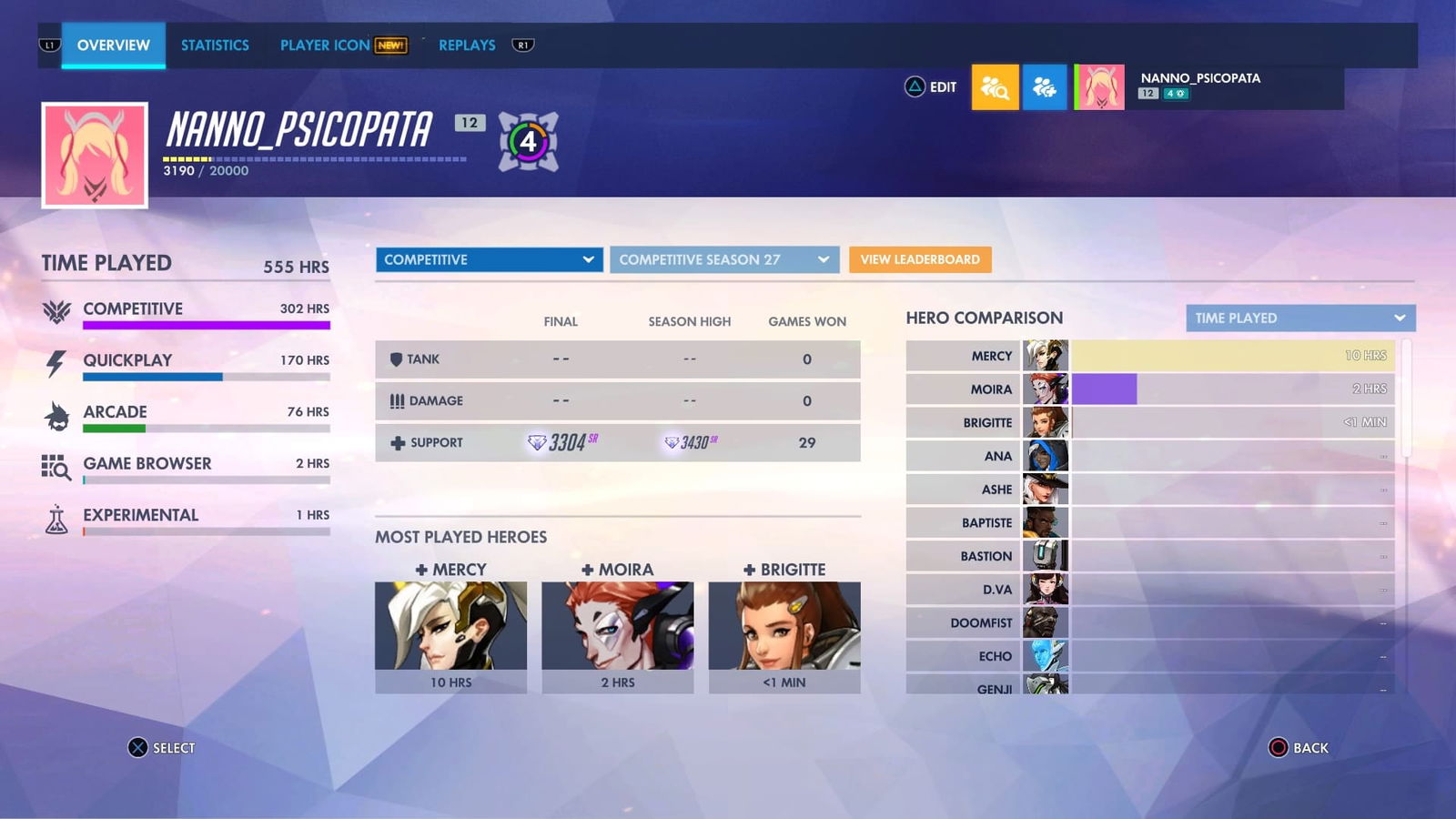 Diamond Overwatch Rank