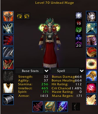 Selling] 🍀 (tbc) lvl 70 - undead - mage - kara attuned - 60% flying mount  - professions- no boost 🍀