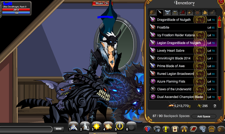 SOLD - CHEAP acc w/ all badge farms & lots of Dage and Nulgath items? Check  THIS! - EpicNPC