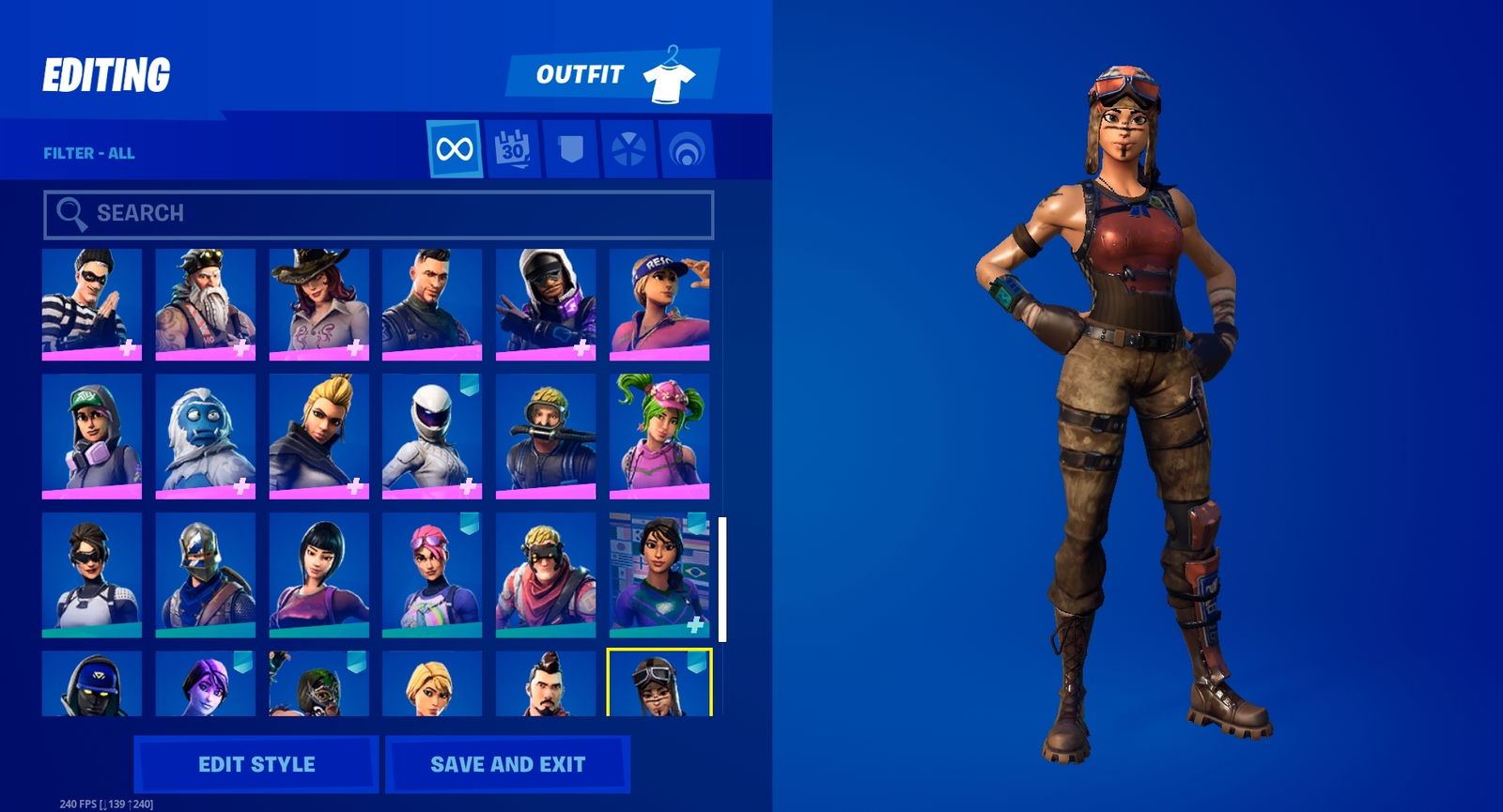 OG FN ACCOUNT: renegade raider/pink goul/ mako glider(85+ Skins and ...