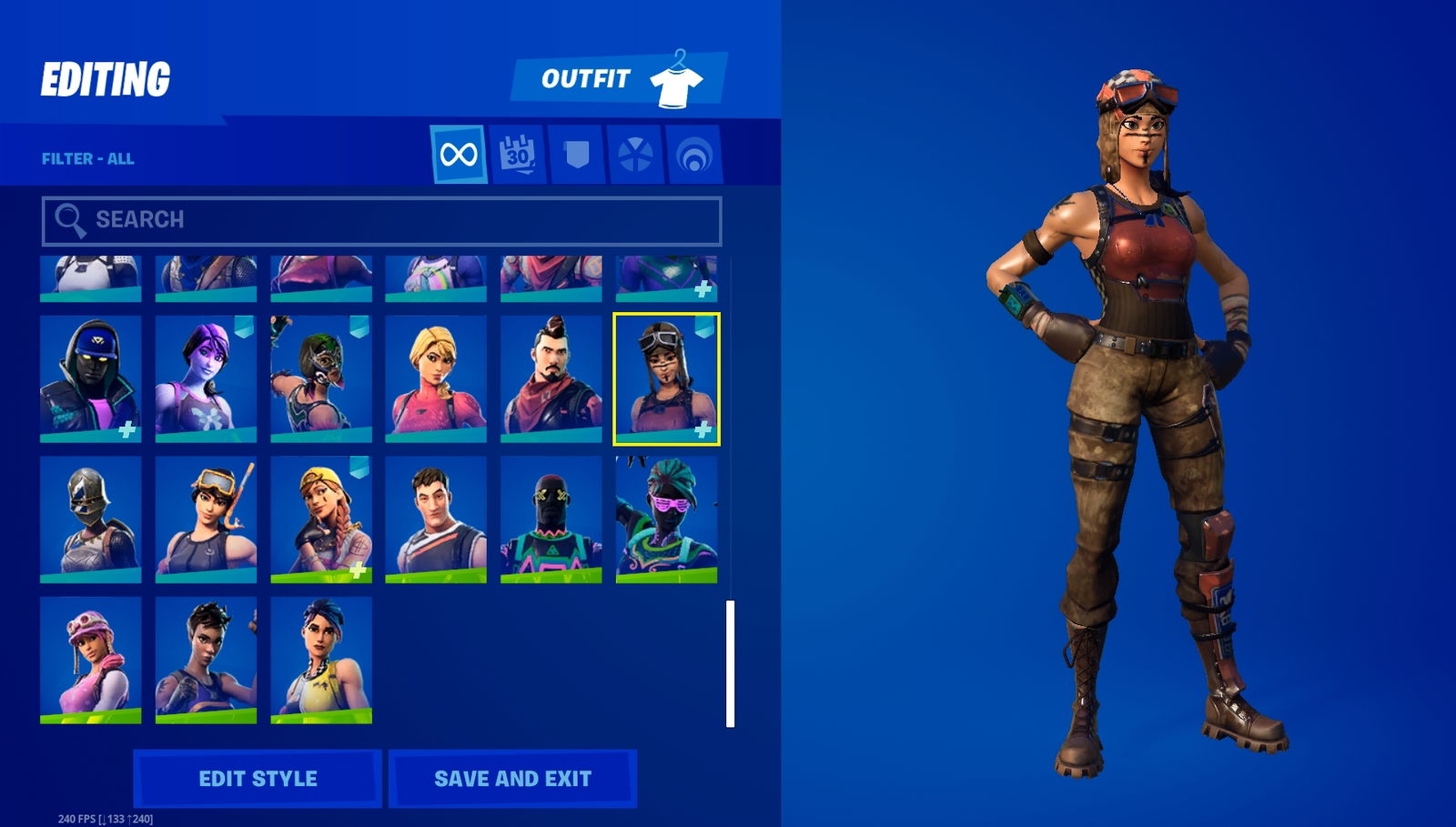 OG FN ACCOUNT: renegade raider/pink goul/ mako glider(85+ Skins and ...