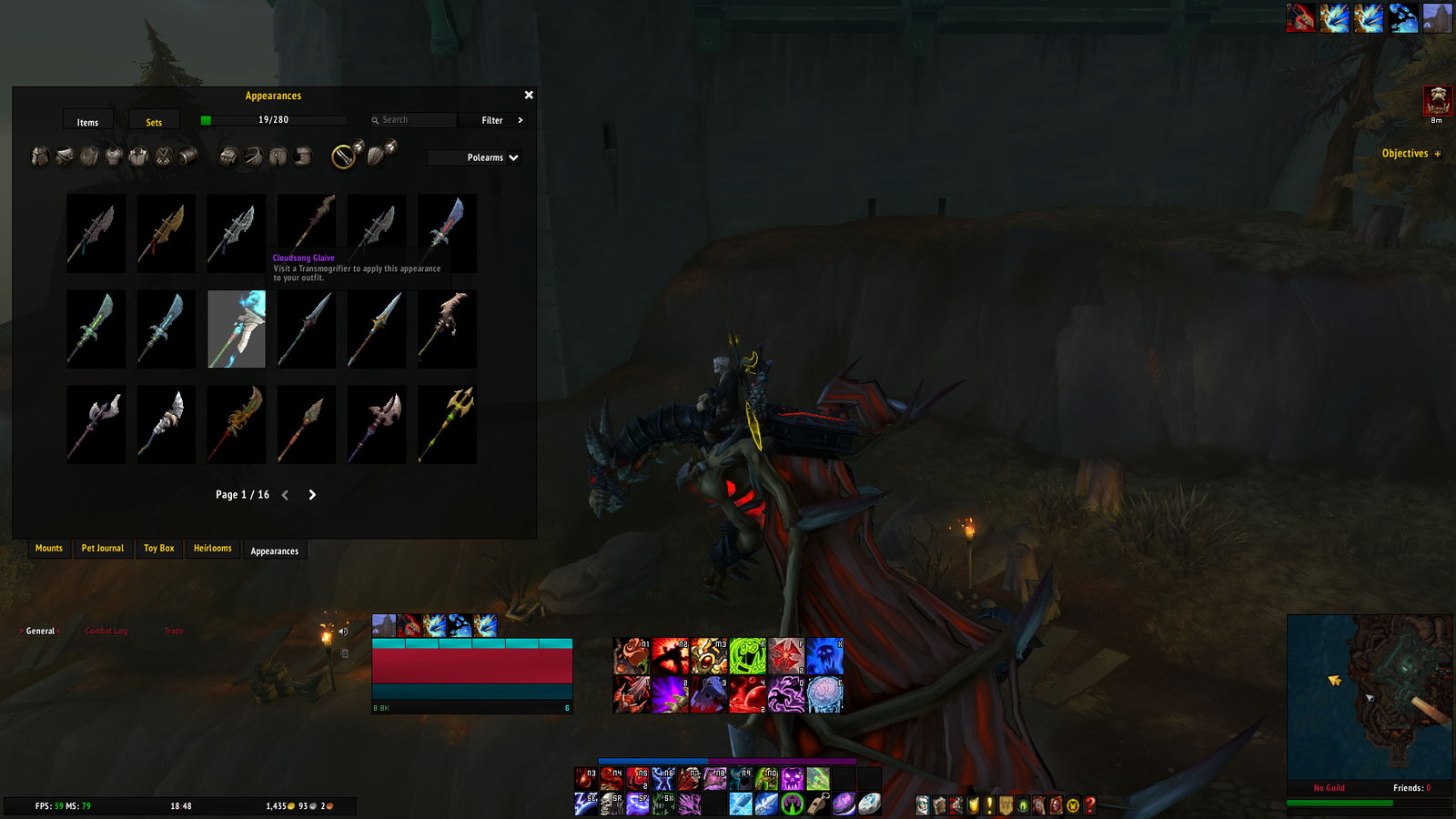 Selling - Dk - Unholy   Frost   Blood Mage Tower + Wod Cm Gold Weapons 