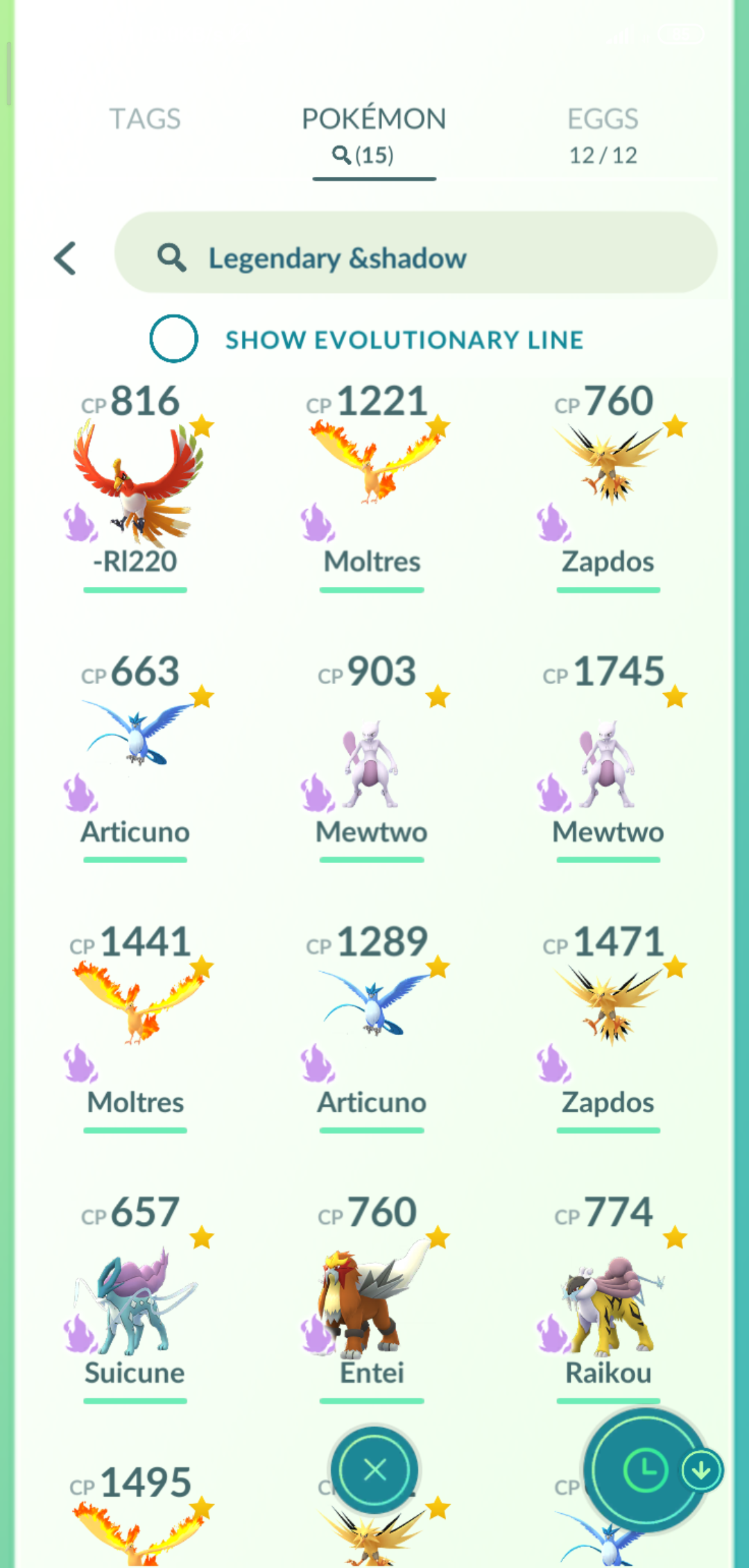 ELITE 2016 Pokémon Go Account. Level 50. 507 Hundos. 131 Shundos. 1714  Shinies.