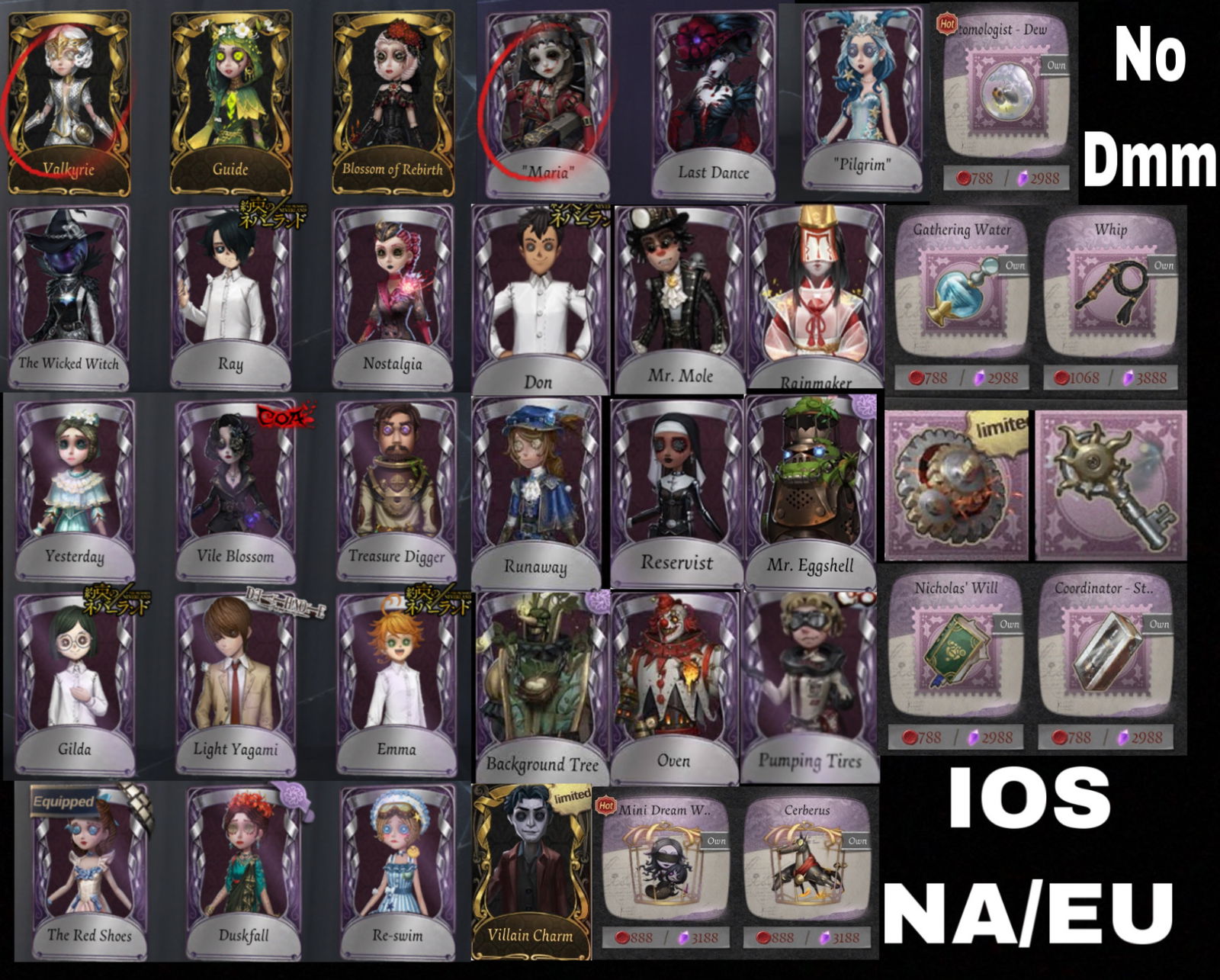 Trade My IDV account Na/Eu - EpicNPC