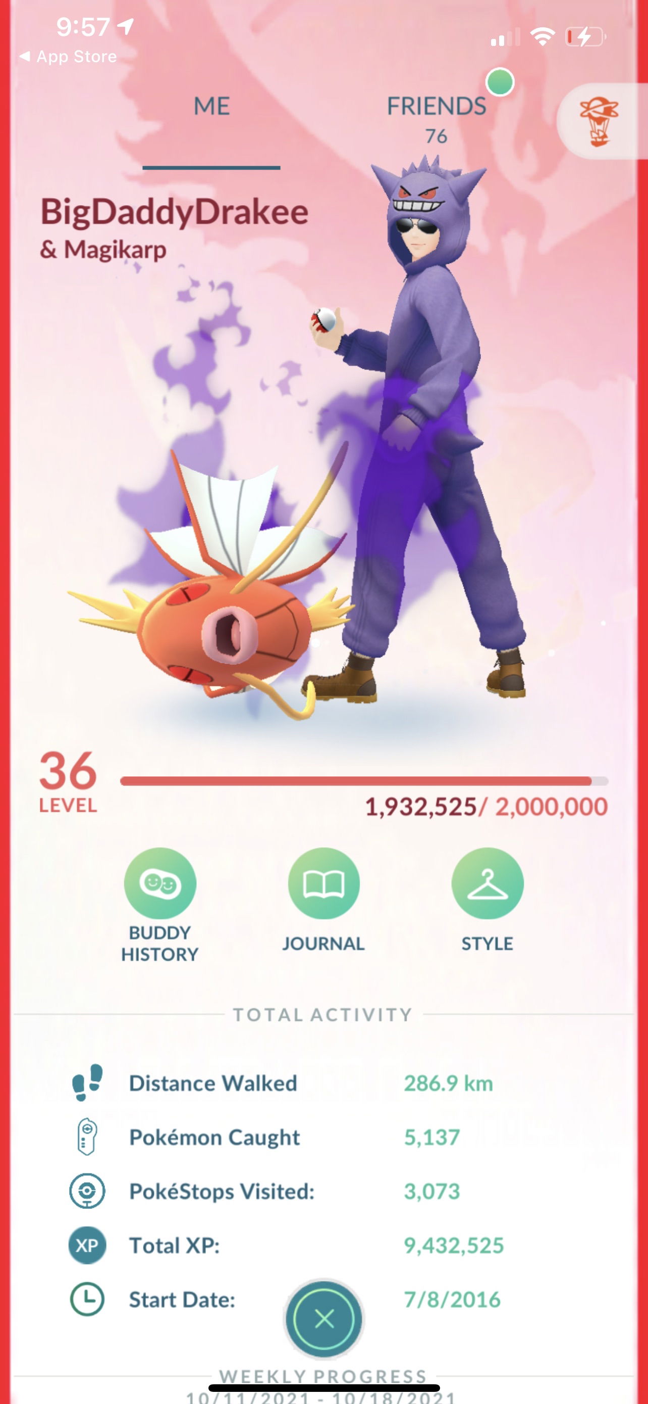 Selling - Pokemon Go Account Level 50 - EpicNPC