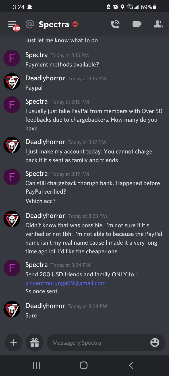 Scammer - he made a post on epicnpc, so im warning so others wont be  scammed - EpicNPC