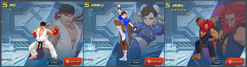 Street Fighter's Ryu and Chun-Li crossover into the world of Mega Man X DiVE