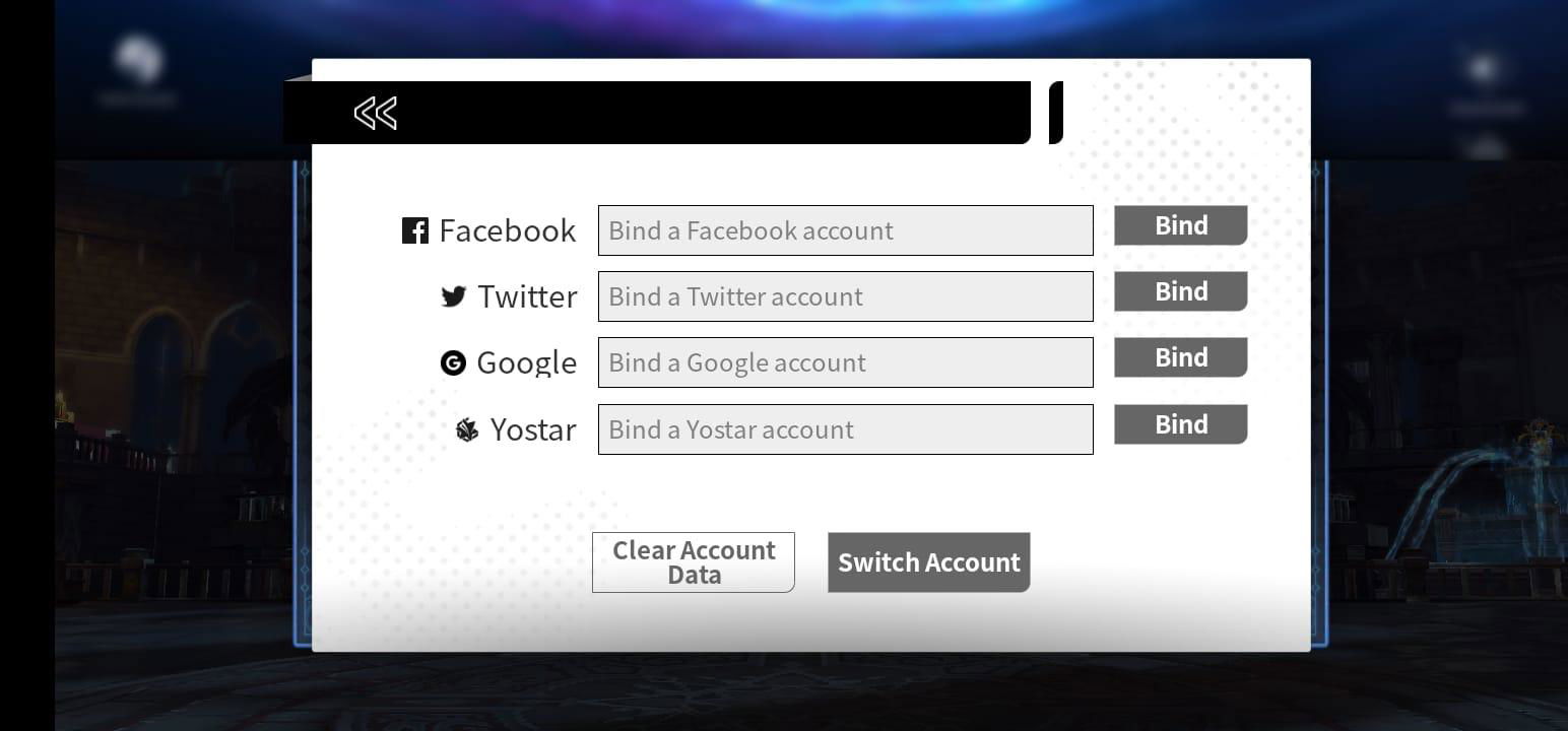 Create a yostar account