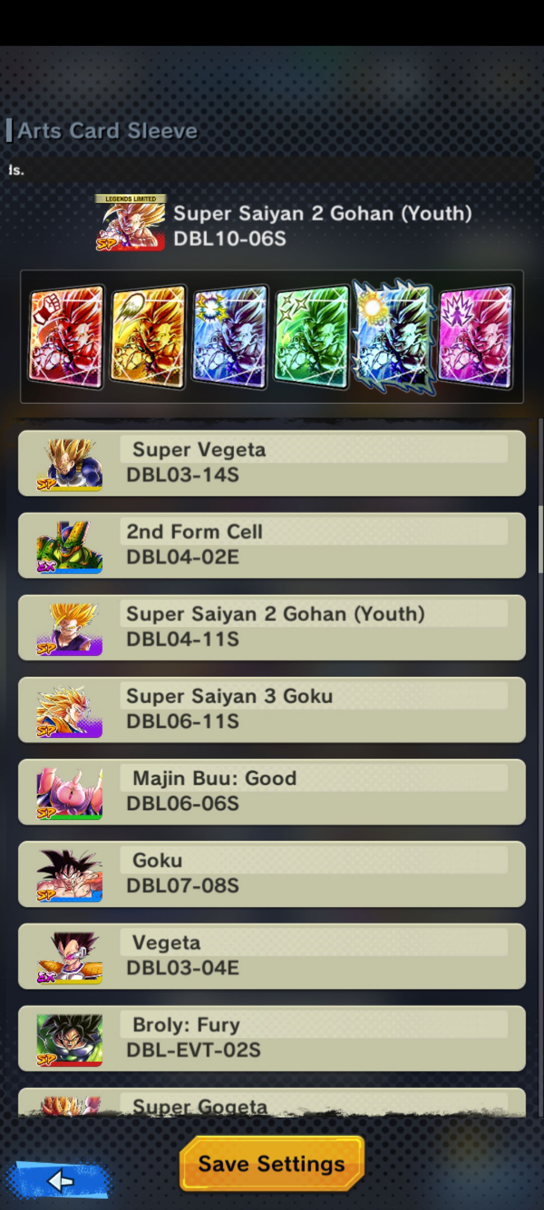 Super Saiyan 3 Goku (DBL06-11S), Characters, Dragon Ball Legends