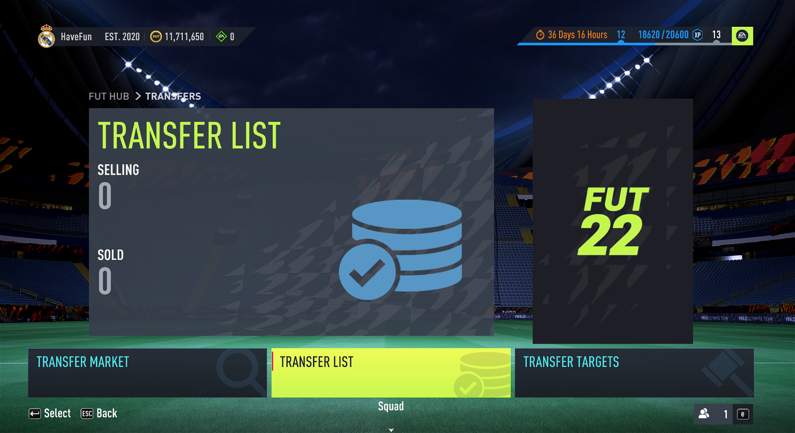 FIFA 22 fut account (PC) unlocked web app + 7 million coins - EpicNPC