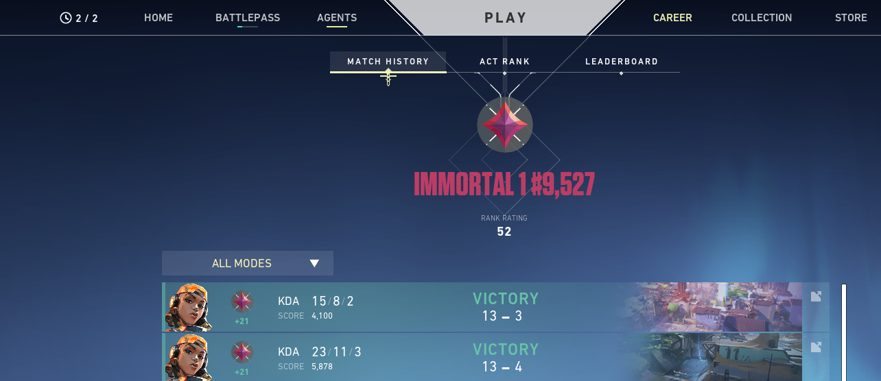 Immortal Leaderboard Rank # Not Showing · Issue #8895