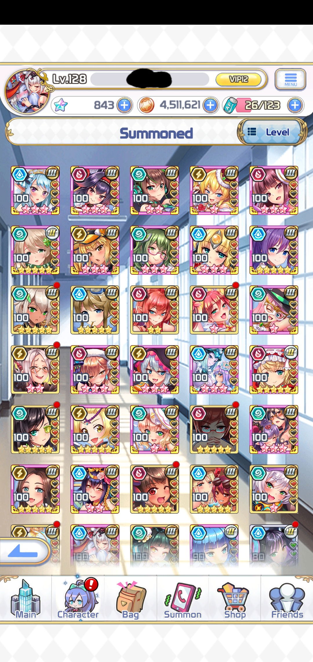 Selling - Project QT Powerful Account Lv.128 VIP.12 Chara 65/69 - EpicNPC