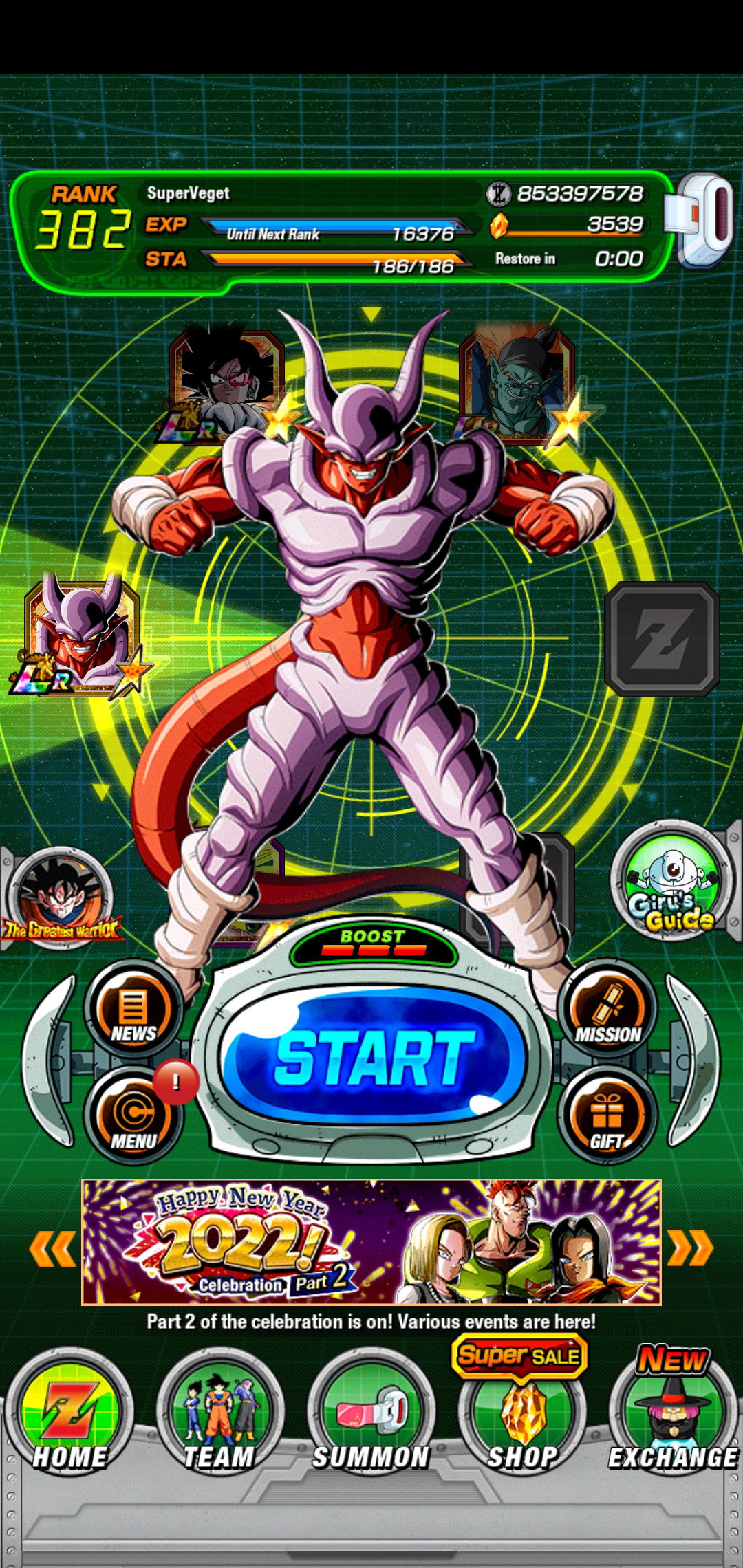 SOLD - 79% LR Janemba, 79% Super Vegeta, 69% Goku/Hit plus 15 LR and ...