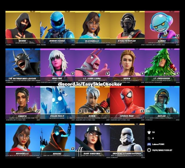 Stacked Ikonik Rare Fortnite Account for sale online