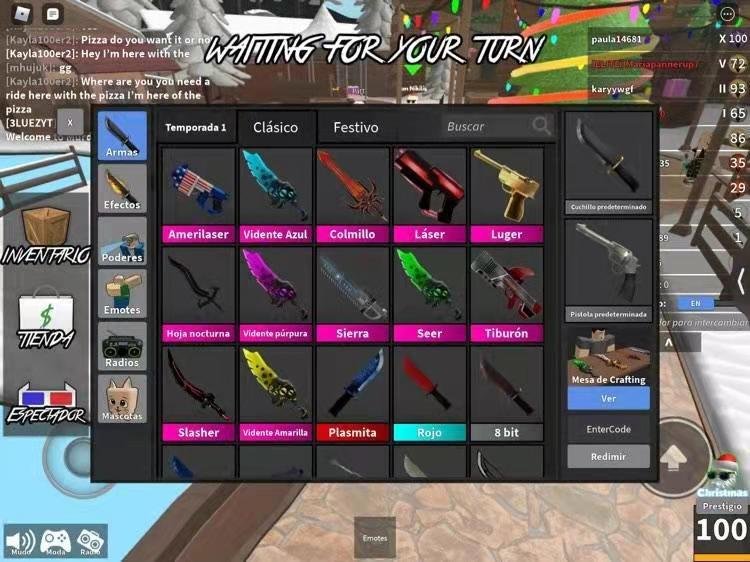 Selling my whole MM2 (murder mystery 2) for Robux. : r/CrossTrading_inRoblox