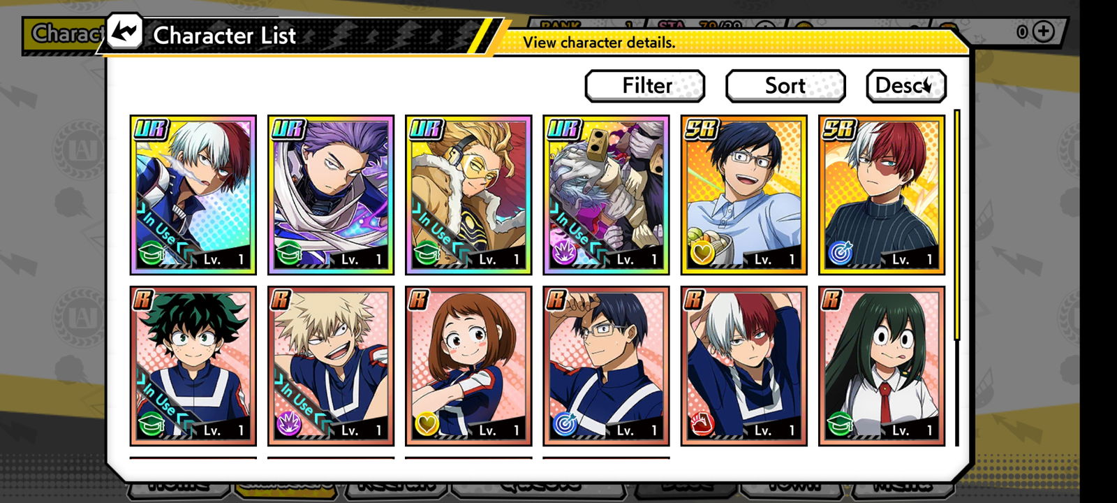 SOLD - Starter 4UR Todoroki+Shinso+Hawks+Tomura & 3UR Memory - EpicNPC