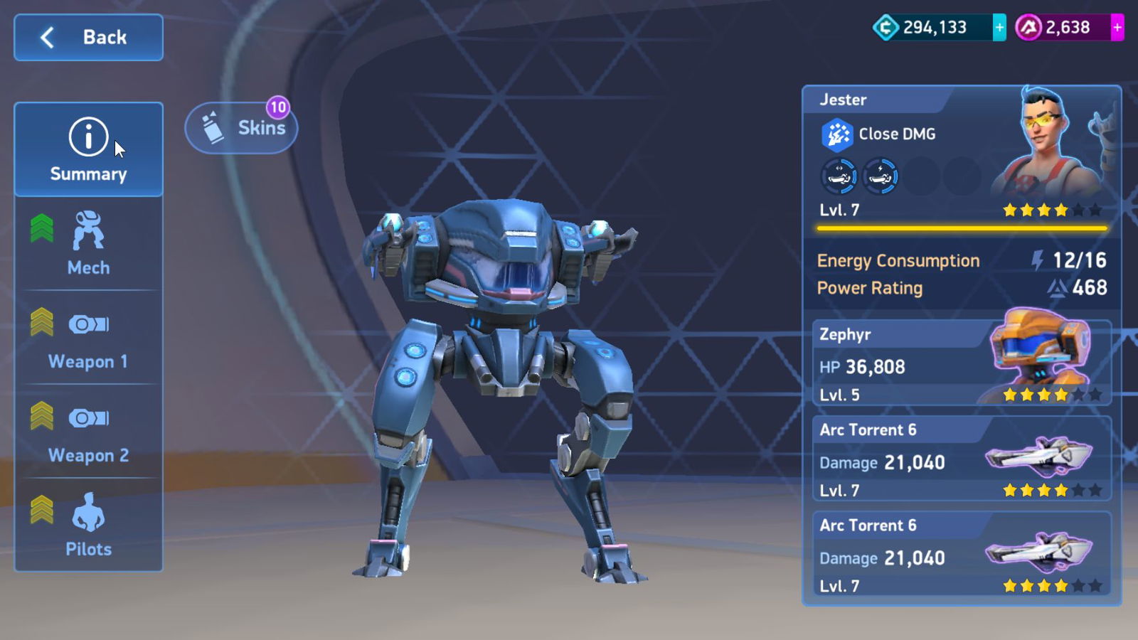 Selling - Mech Arena 2700+ Power 170k XP in Just $100 - EpicNPC