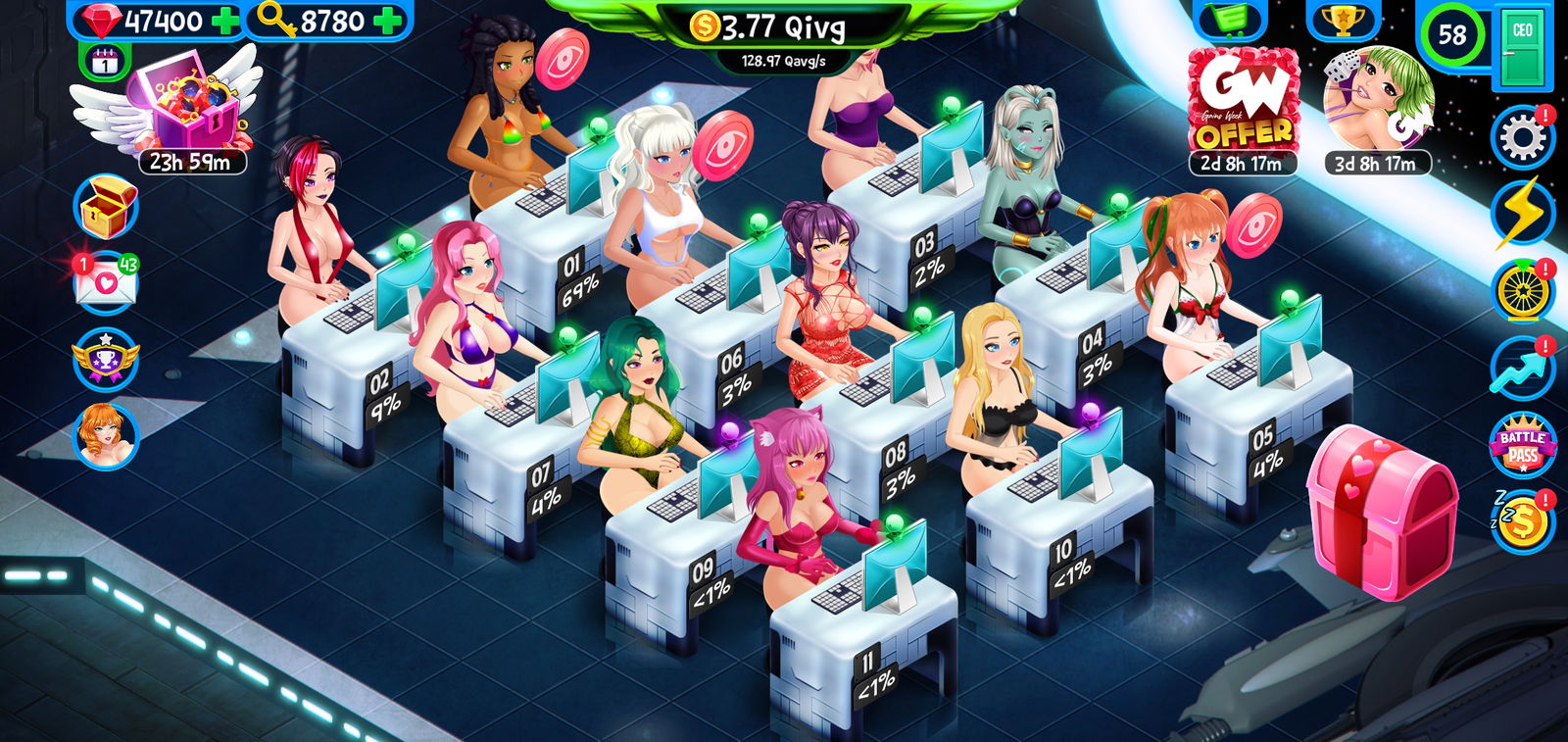 Selling - 🛸Selling 2 Nutaku Accounts Project QT and Multiple Games -  EpicNPC