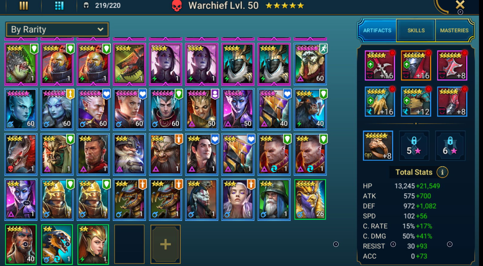 Selling - Raid Shadow Legends * Summon Frenzy: 26 Sacred 103 Void ...