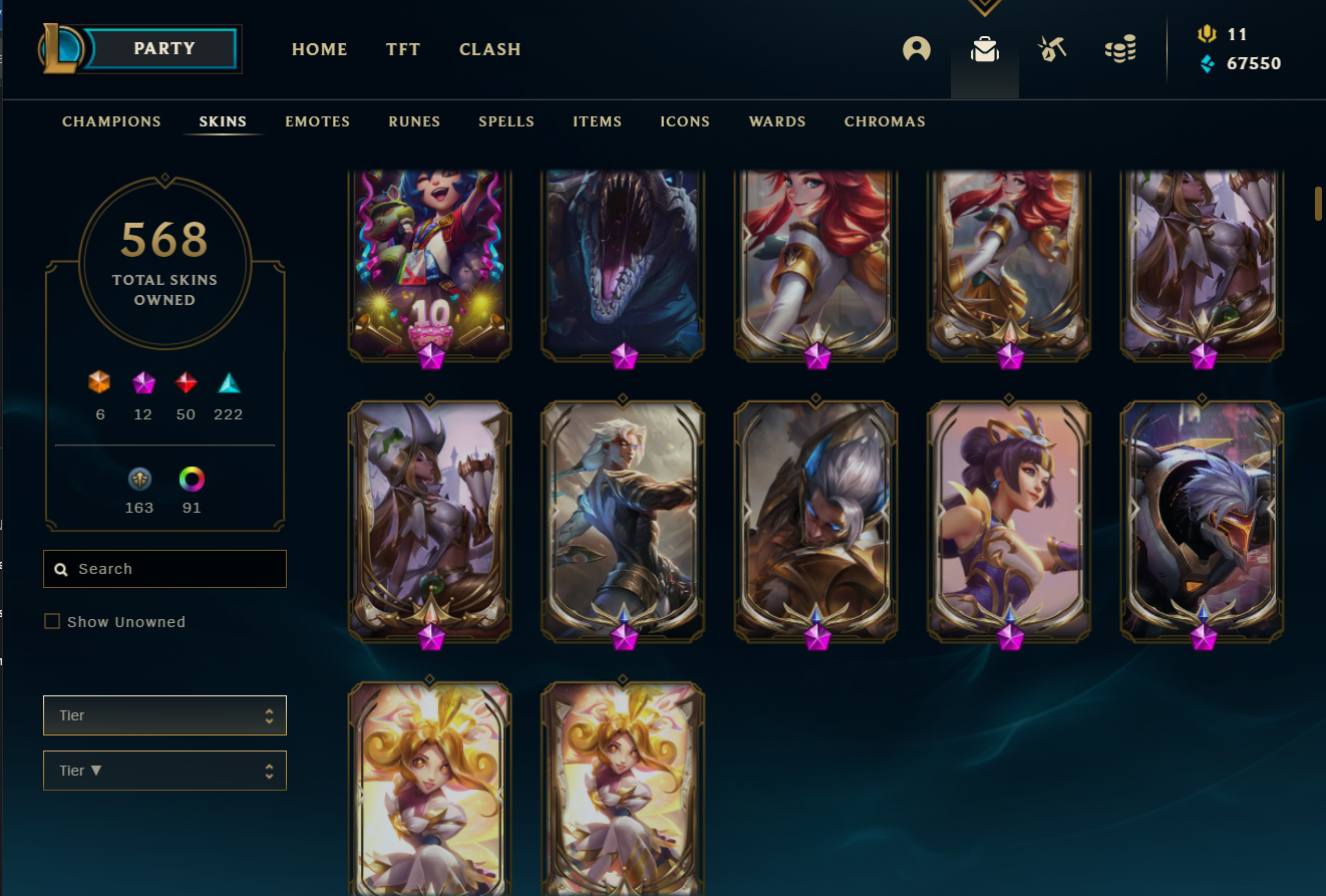 SOLD - Account with 34 champs and 22 skins (Includes Prestige Qiyana and 2  Ults) $30 - EpicNPC