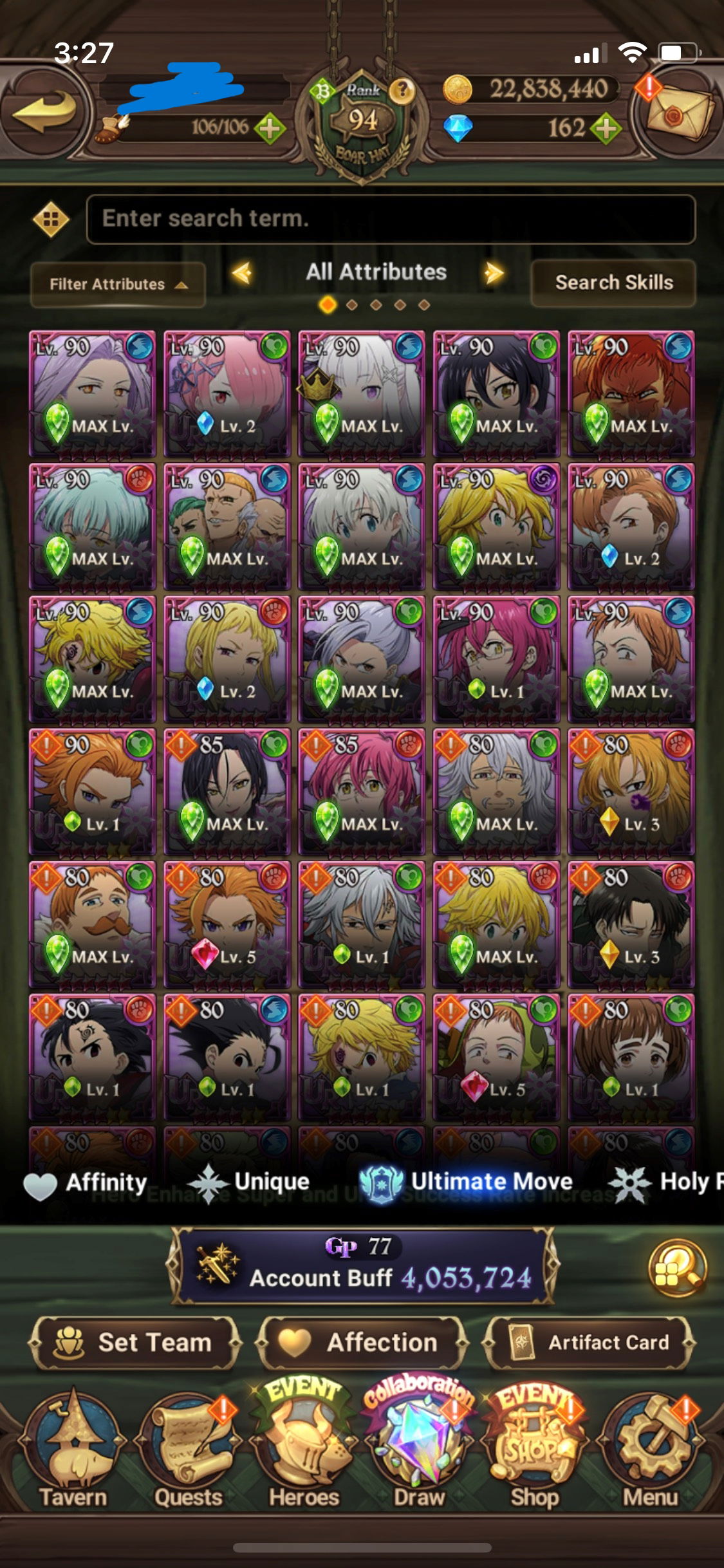 Selling - 4M Box CC 6/6 Traitor Meli and 6/6 Emilia PVP Challenger ...