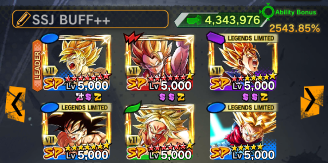 SOLD - Unlinked New LF Goku SSJ3/Vegeta SSJ2 8☆ + 20k crystals for $16 -  EpicNPC