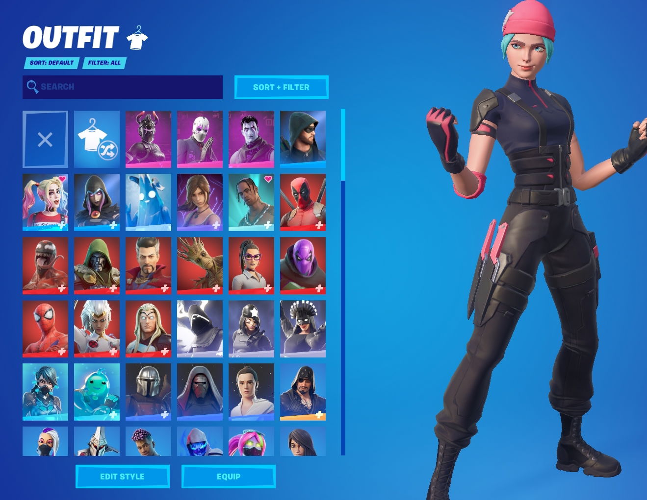 [Full Access] Fortnite Account Wildcat and Ikonic Skin with Minty ...