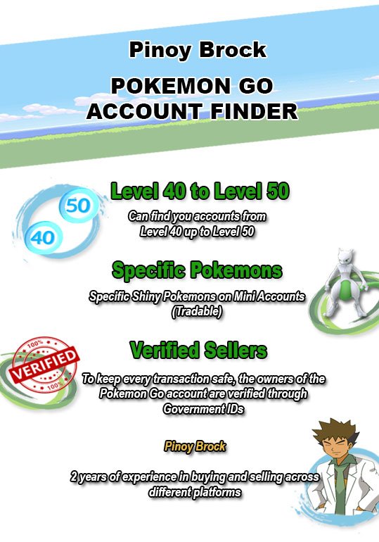 SOLD - Pokemon Go Level 50 Account - EpicNPC