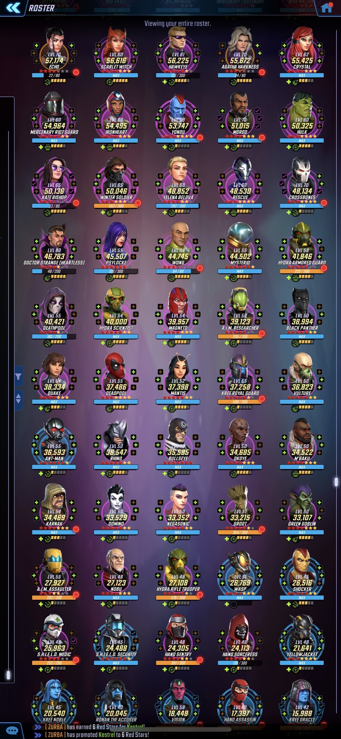Marvel Strike Force - Top Blitz team and why.